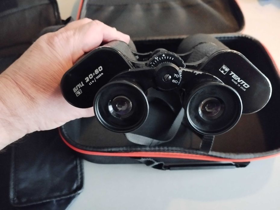 ПРОМО Съветски Бинокъл-БПЦ 20 х 60--TENTO--MADE IN СССР