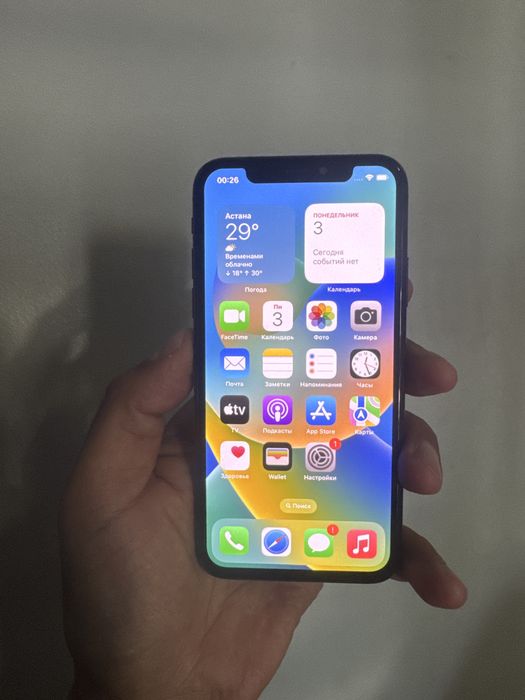 Iphone X Black 64 gb