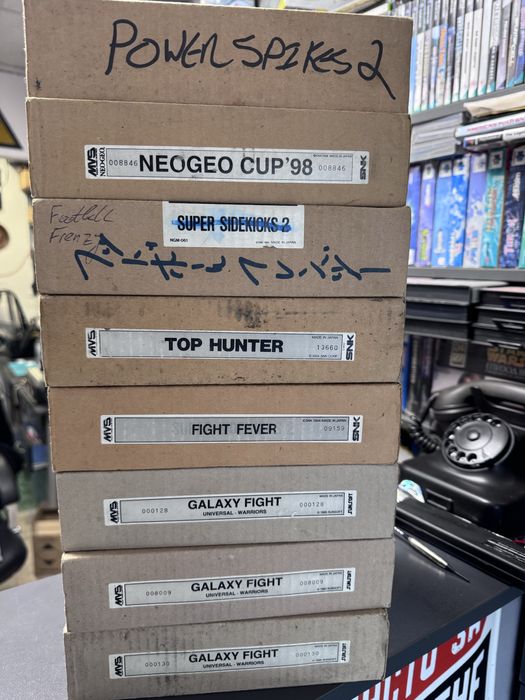 Neo-Geo SNK Games MVS Игри Arcade