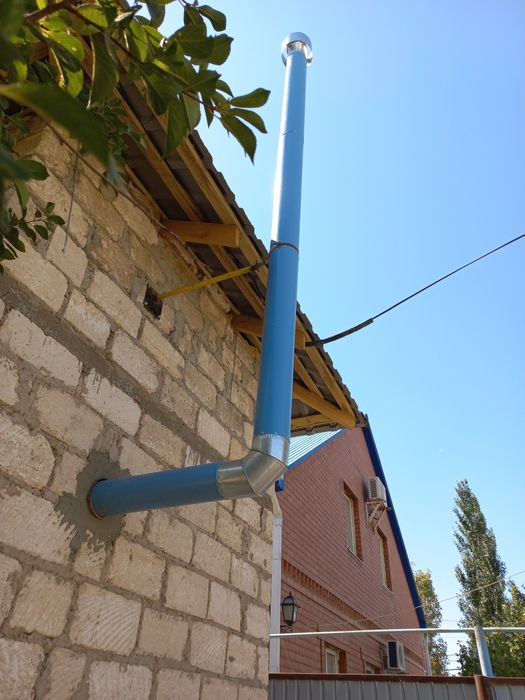 Водосточные трубы (дымоход)