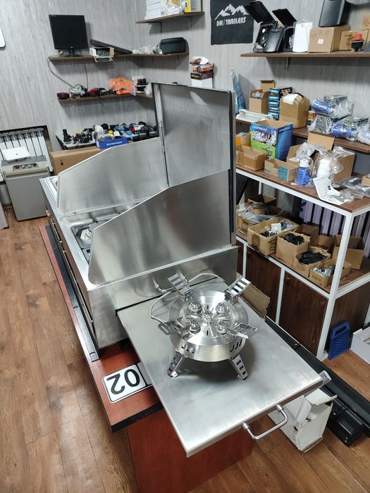 Кухня автодом прицеп