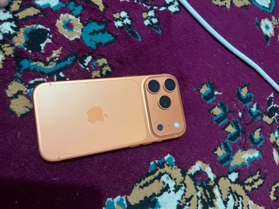 Iphone 17 pro 256 esim сост идеал 100 емк, 38 цикл, царапина жоқ таза