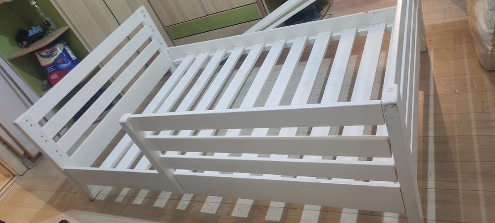 Детская кровать  белый