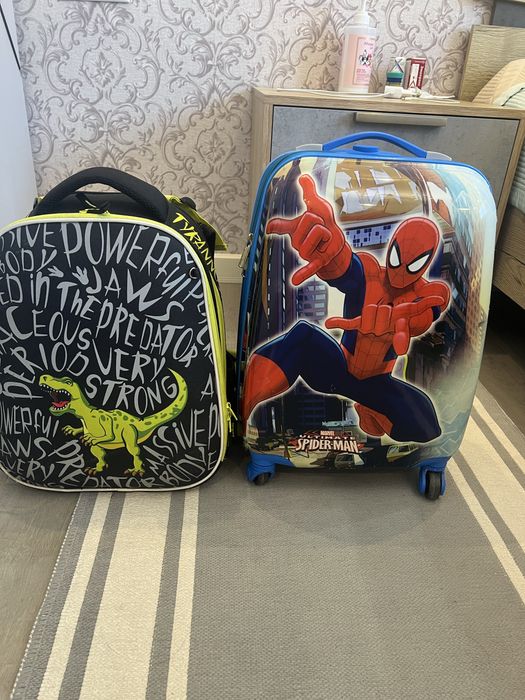 Детский чемодан+рюкзак