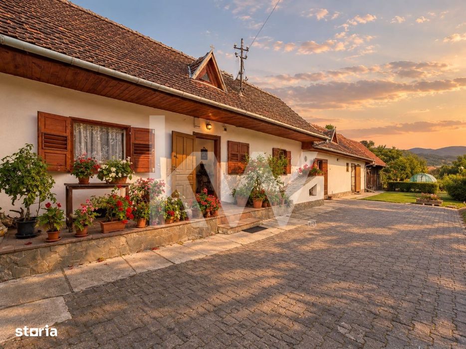 Casa renovata cu teren de 2.440 mp si doua fronturi stradale – Crizb