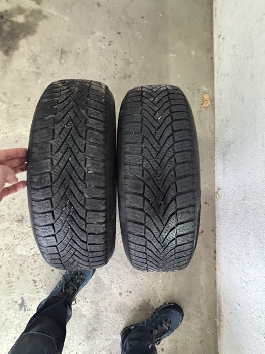 jante vw  5 x 112 cu cauciucuri de iarna 195 65 15