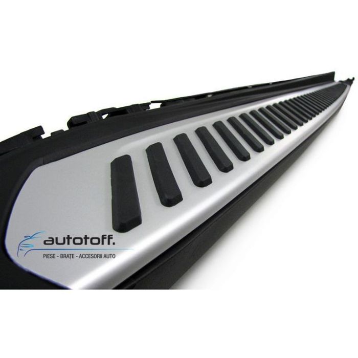 Praguri laterale BMW X6 F16 (2015+) - trepte aluminiu