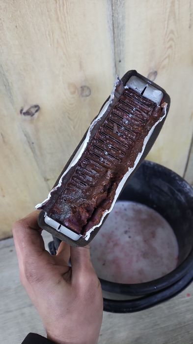 Промывка печного радиатора