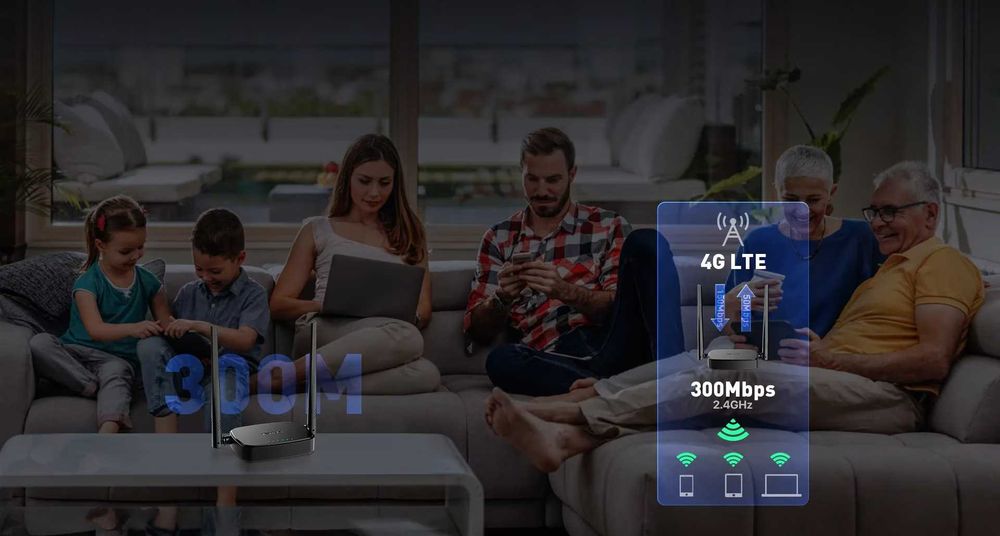 Router Wireless cu cartela sim 4G Tenda LTE nou sigilat garantie 3 ani