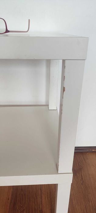 Помощна масичка Lack на IKEA, 55х55см, бяла, 2бр.