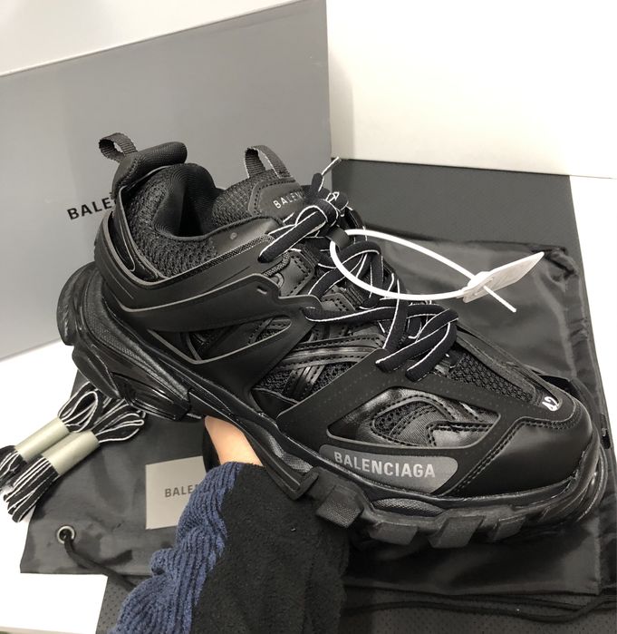 Balenciaga Black Track Black/Black Balenciaga Track Made Vietnam - 41 - 43 -