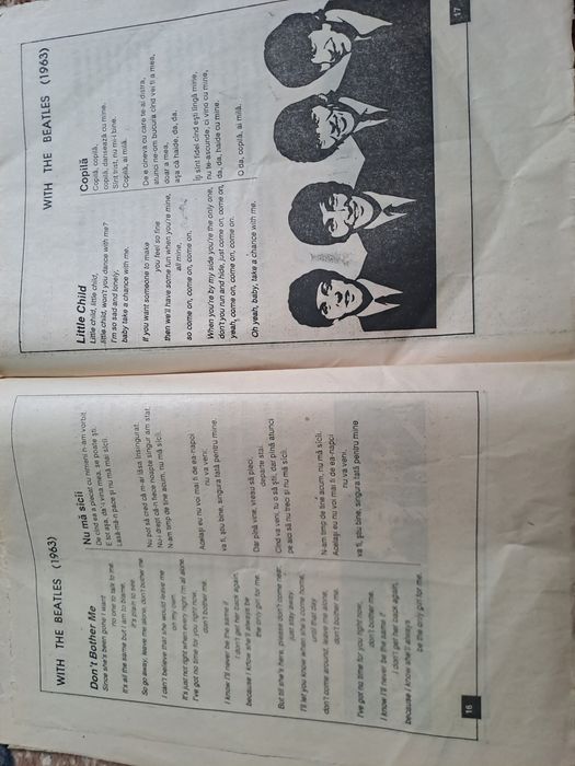 The Beatles revista cantece