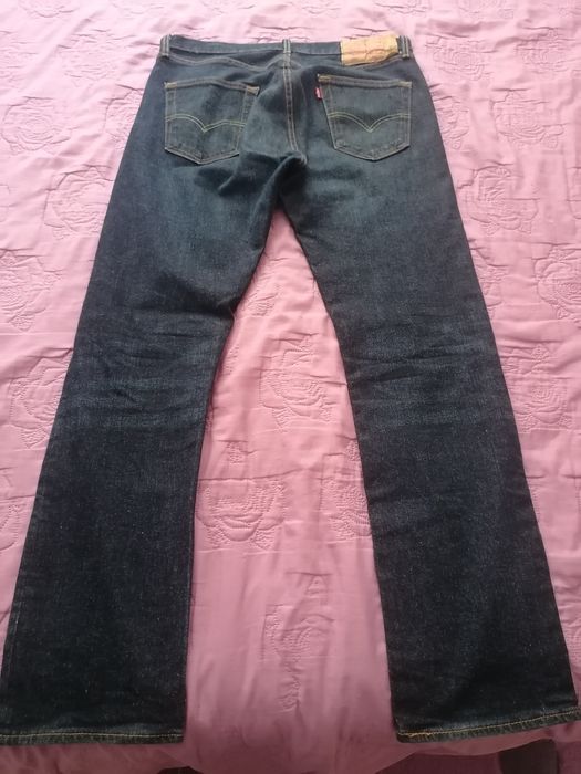 Класически Levi's 501 Original – W32 L32 – Тъмно сини (Indigo)