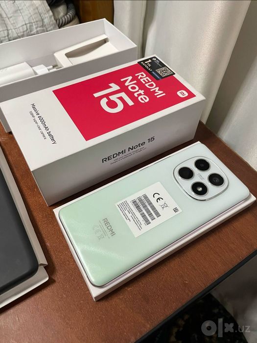 Redmi note 15 ideal 6/128 tali kar dak full