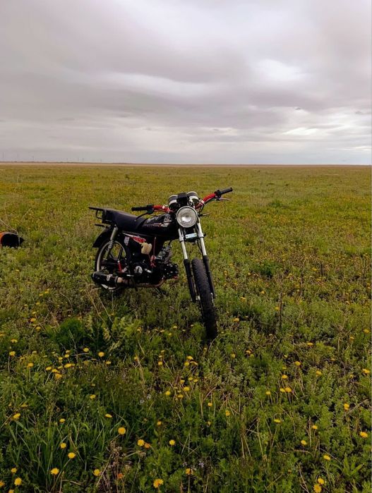 Альфа 125 на ходу сел поехал