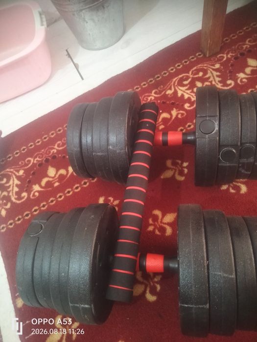 Срочно продам гантели