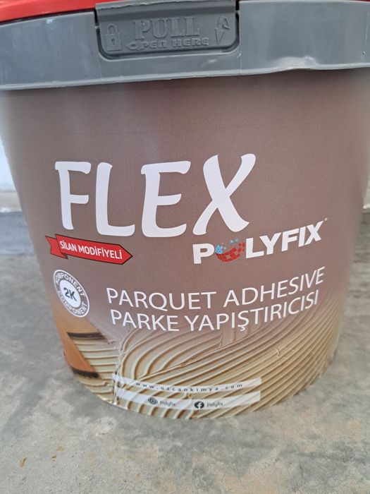 Двукомпонентно полиуретаново лепило за паркет