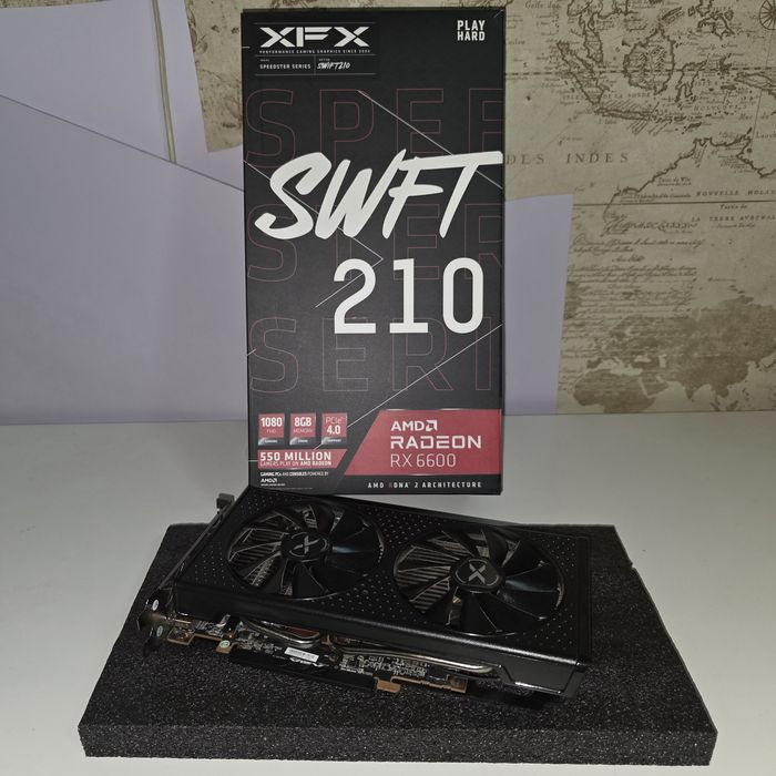 Видеокарта XFX RX 6600 8gb