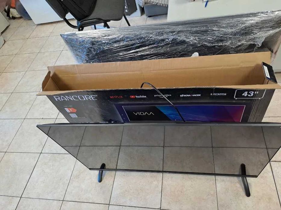 Smart Телевизор Rancore T-43A123V 43", Vidaa OS, Full HD, 1920x1080,