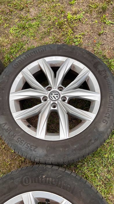 Jante Volkswagen Tiguan 2 18" + anvelope Continental Premium Contact 6