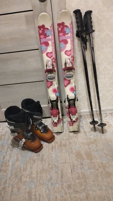 Лыжи две пары 30
