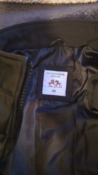 Кожено яке U.S. Polo Assn.