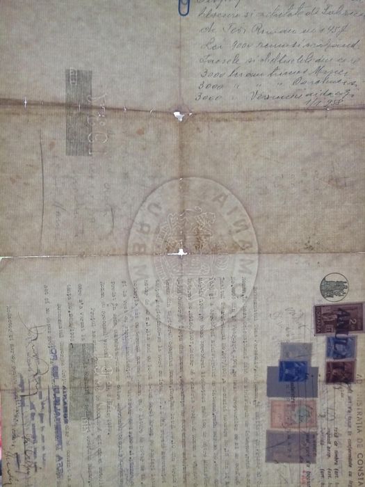 Documente vechi, interbelice