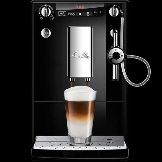 Melitta Caffeo Solo & Perfect Milk 957-203 black va silver