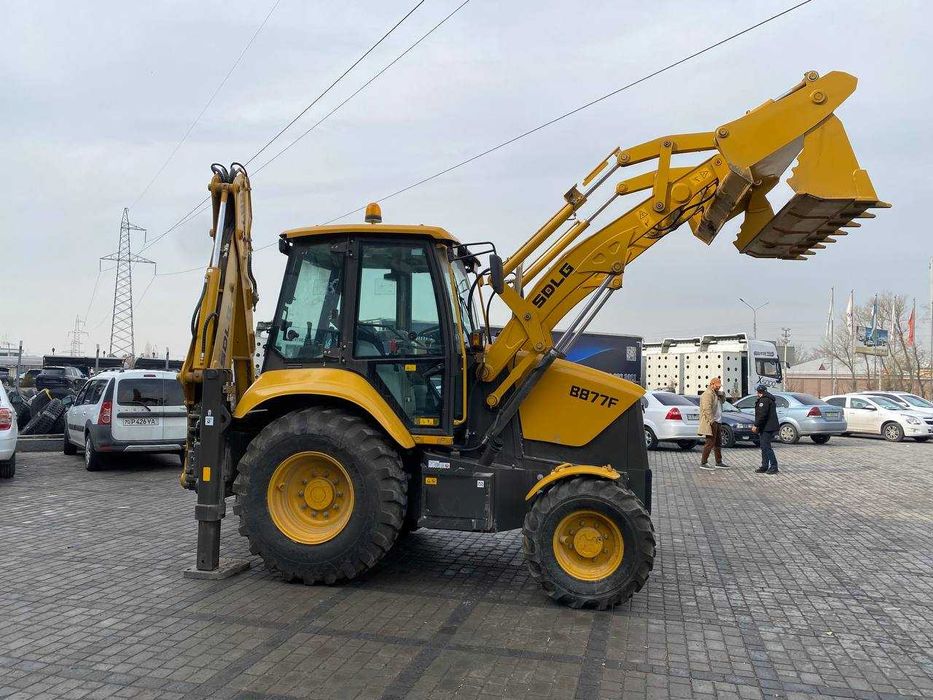 Колёсный экскаватор-погрузчик SDLG (2 года гарантии)