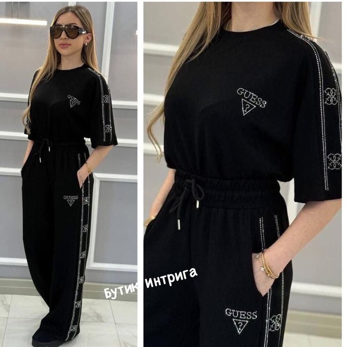 Черен дамски сет GUESS