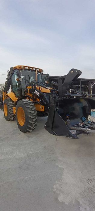 Экскаватор погрузчик VIAMAR 350D крабовая походка