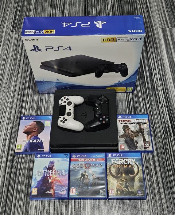 Consola Sony ps 4 slim + 2 manete