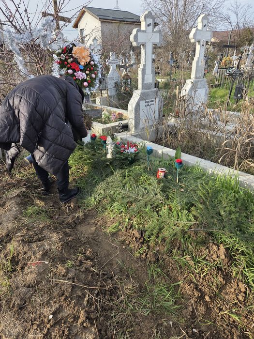 Loc de veci situat in  Cimitirul  Sf Gheorghe  din  Pantelimon