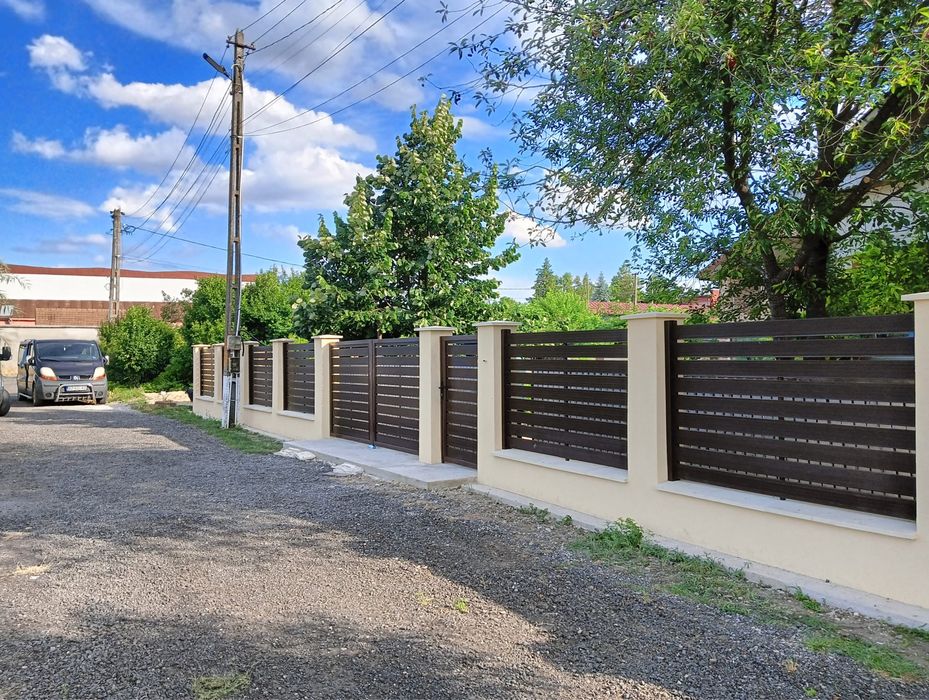 Panou de gard din Lemn Compozit