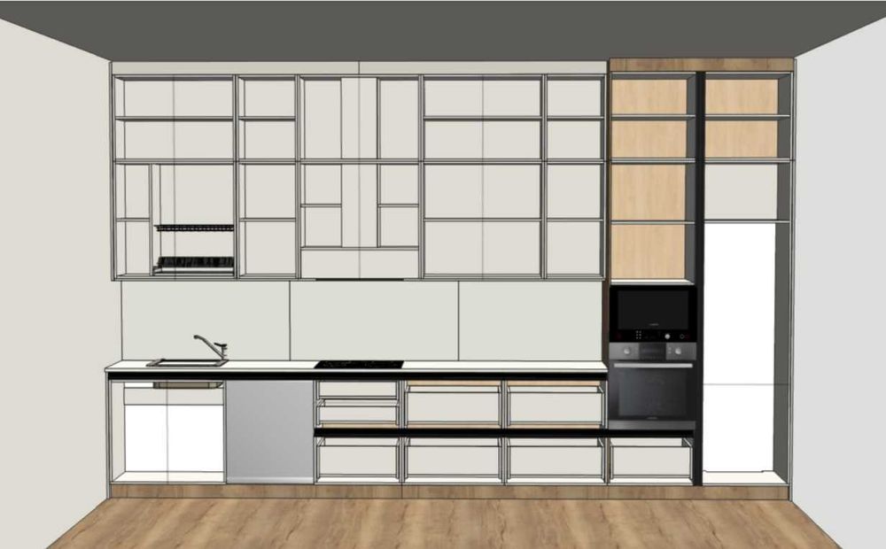 Проект мебели на всю квартиру «под ключ»: от кухни до гардероба!