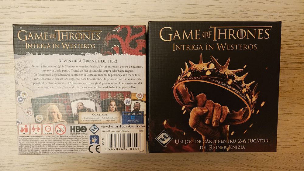 Joc de societate Game of Thrones