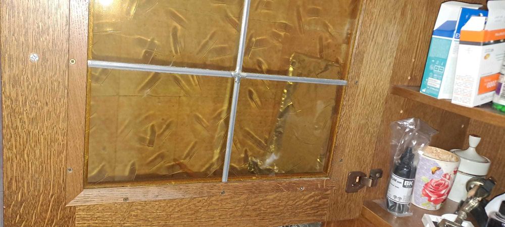 vand mobila lemn masiv 170x50x180.