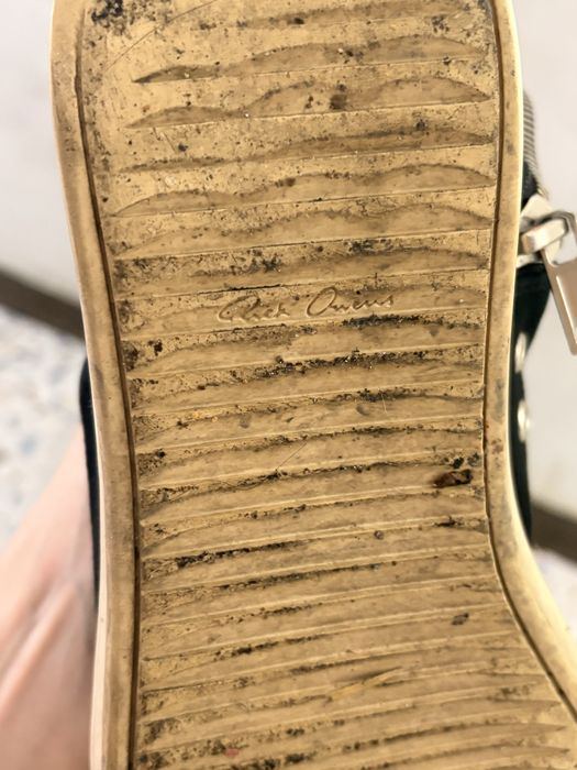 Rick Owens Ramones Black