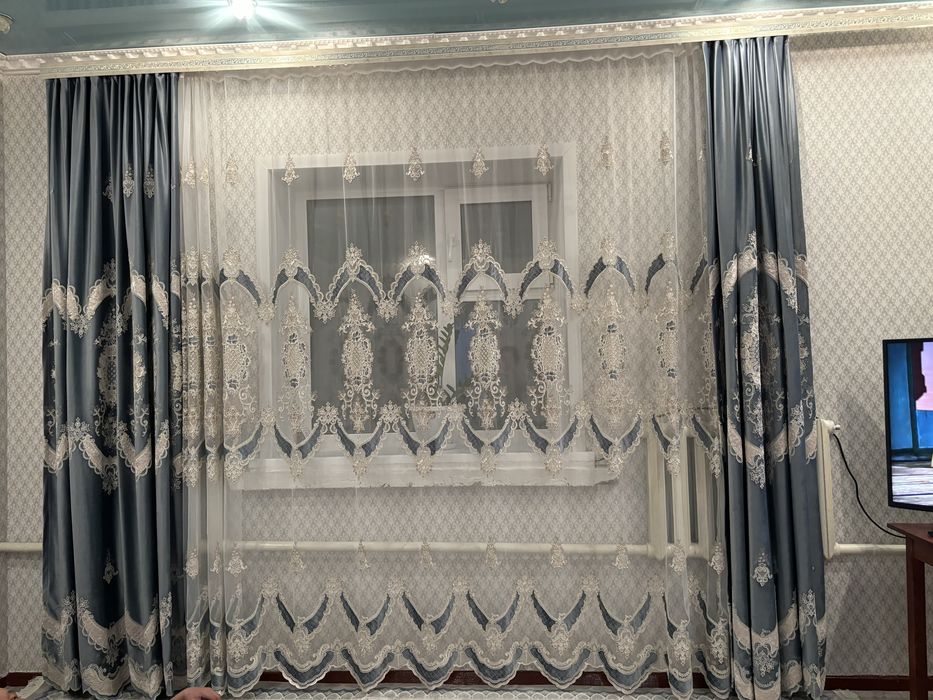 Шторы ширина 4,5 длина 2,7