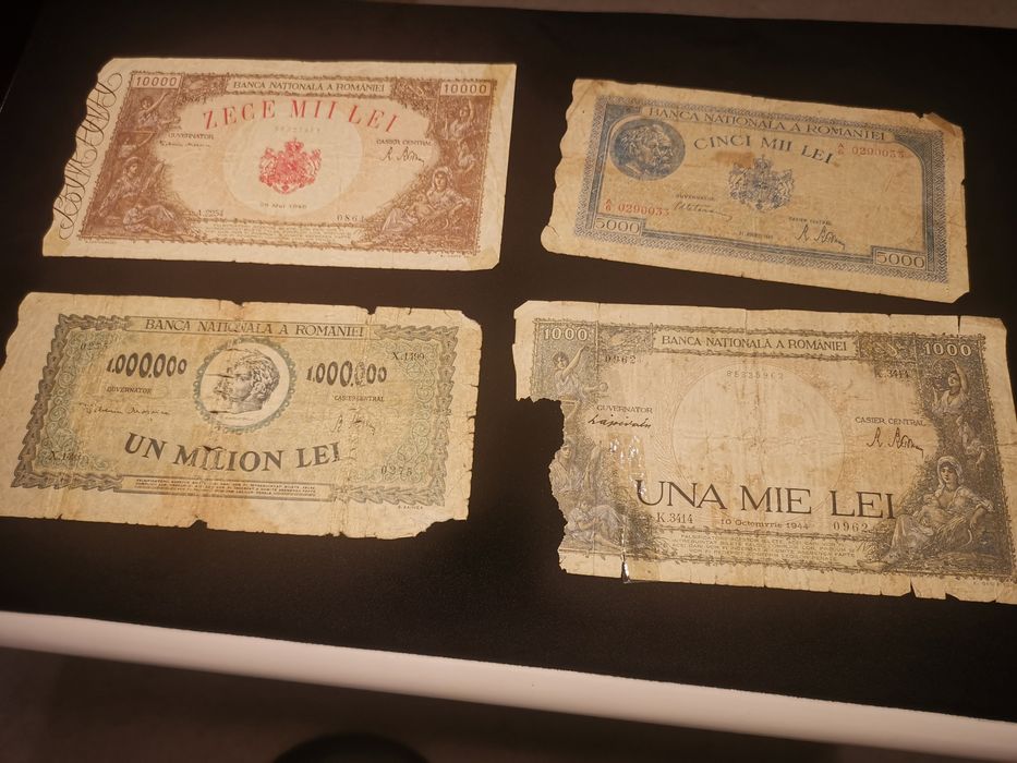 Colectie Monede si Bancnote vechi. Ocazie