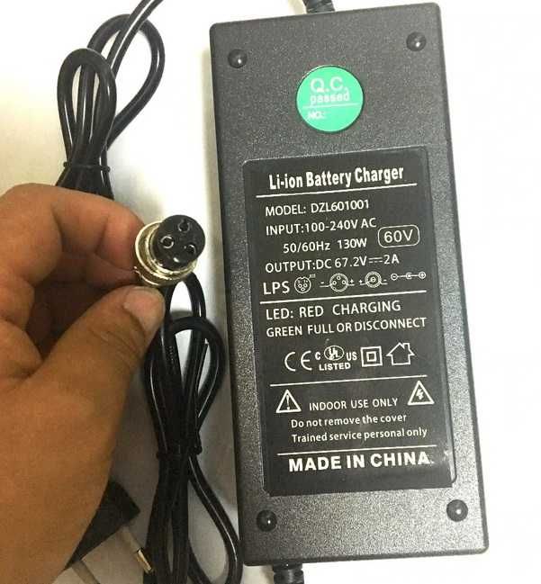 Зарядно устройство 24 , 36 , 48 V за електрическа триколка велосипед