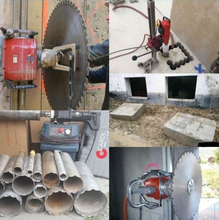 Алмазная резка Бетон кесиш тешиш перфоратiр услуги Алмазние буреnие