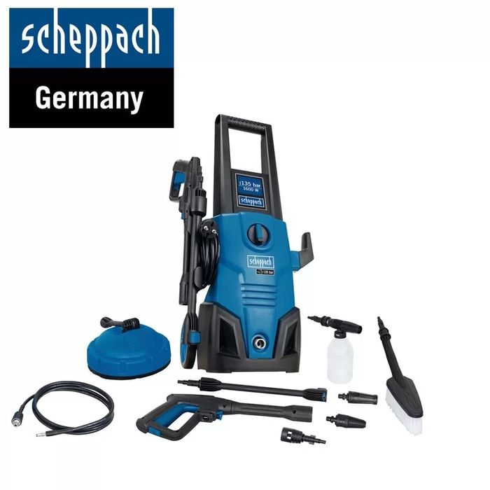 Нова Водоструйка Scheppach и IXES -110 бара,135 бара,150бара и 180бара