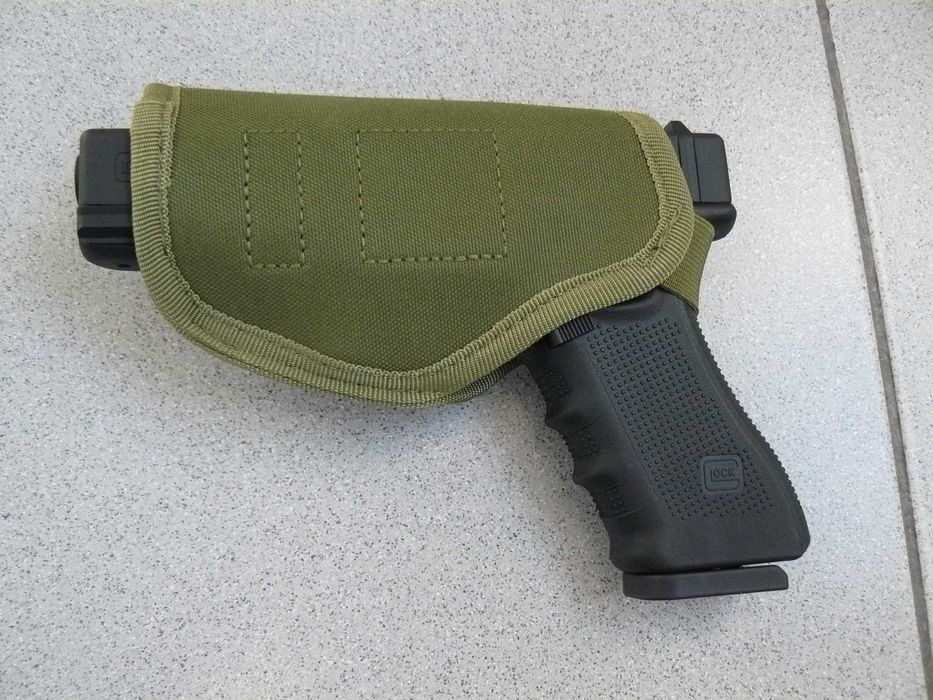 Toc Pistol Ascuns Cu Prindere Sold/Curea TM Nou,Verde,Pe Mana Stanga