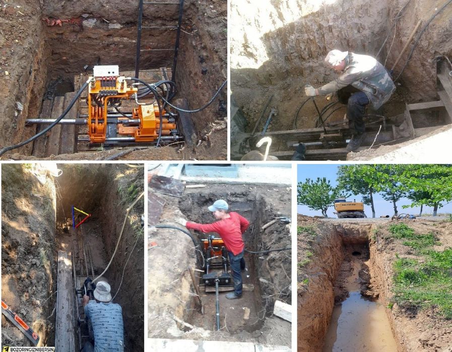 Urachi Урачи Паткоп Kanalzatsiya santexnika basen qazamiz