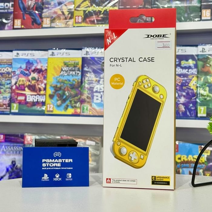 Прозрачный чехол для Nintendo Switch lite