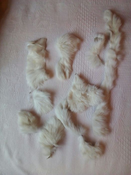 Шкурка меховая 2шт (натуральный мех)