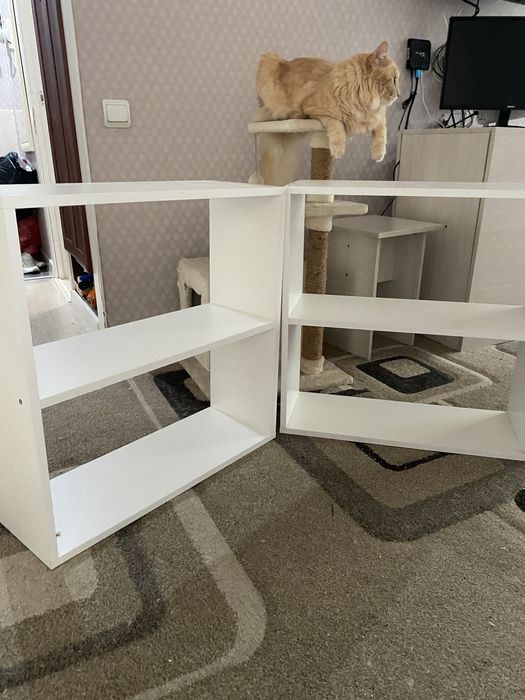 Две полки мебельные