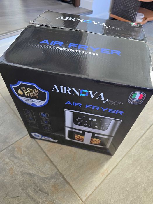 Air Fryer AIRNOVA OroFritto 7L 1400W – NOU – friteuză aer cald