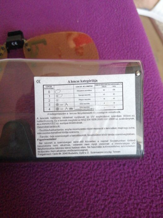 Clipsuri ochelari pentru condus